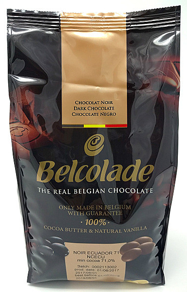Шоколад Belcolade горький 71.5%, 100 гр.,Бельгия, до 17.05.26г.